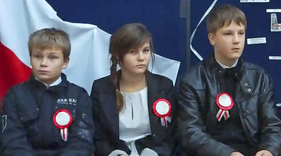 Józefów nad Wisłą, 11.11.2013. Akademia z okazji Narodowego Święta Niepodległości.