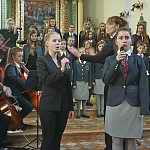 Rybitwy, 11.11.2014. 96. rocznica odzyskania niepodległości. Chór Szczygiełki Grandi z Poniatowej.