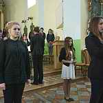 Rybitwy, 11.11.2014. 96. rocznica odzyskania niepodległości. Chór Szczygiełki Grandi z Poniatowej.