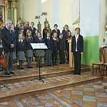 Rybitwy, 11.11.2014. 96. rocznica odzyskania niepodległości. Podziękowanie za występ – ks. Stanisław Stępień.