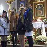 Święto Niepodległości. Prawno, 11-11-2016. Młodzież z Zespołu Szkół Ogólnokształcących w Józefowie nad Wisłą.