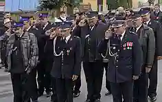 11-11-2017, Józefów nad Wisłą. 99. rocznica odzyskania niepodległości przez Polskę.