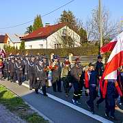 Święto Niepodległości. 11 listopada 2018 roku, Józefów nad Wisłą. Marsz Niepodległości.