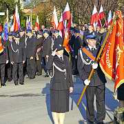 Święto Niepodległości. 11 listopada 2018 roku, Józefów nad Wisłą. Marsz Niepodległości.