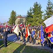 Święto Niepodległości. 11 listopada 2018 roku, Józefów nad Wisłą. Marsz Niepodległości.