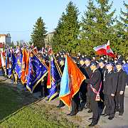 Święto Niepodległości. 11 listopada 2018 roku, Józefów nad Wisłą. Marsz Niepodległości.